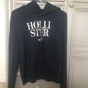 Navy Hollister hoodie